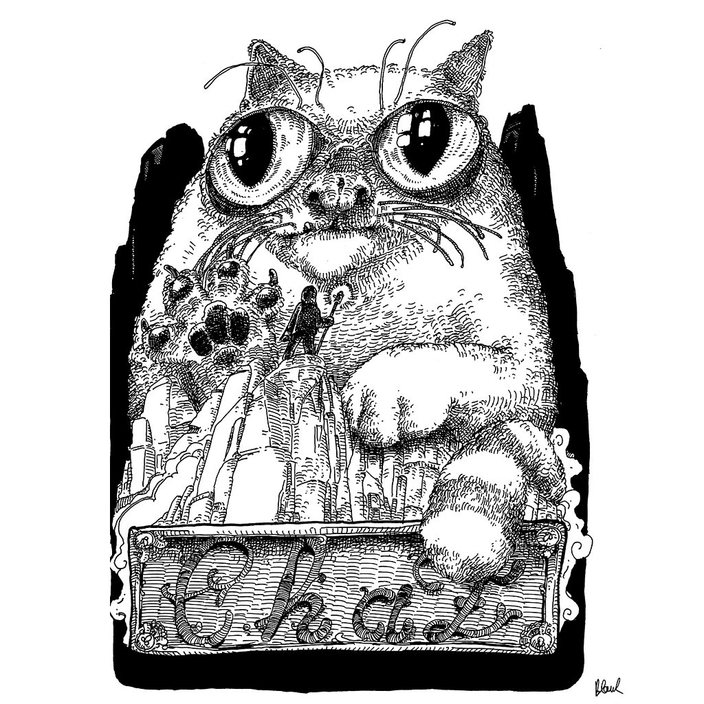 Mountain's cat (and I'm sick) 