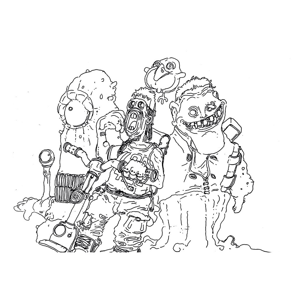 No crosshatching